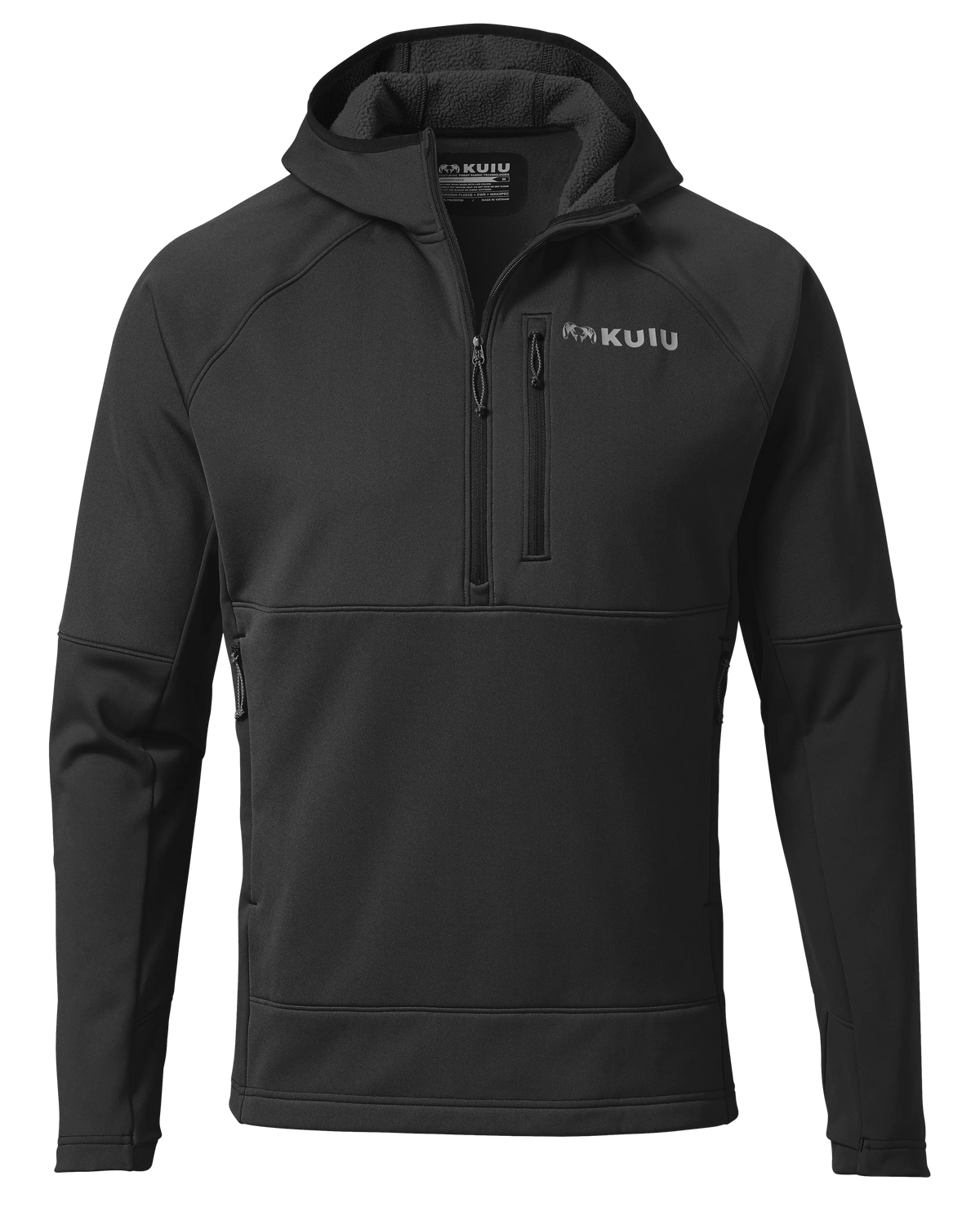 StrongFleece 235 Zip-T Hoodie | Black