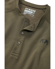 PRO Merino 200 Henley | Ash
