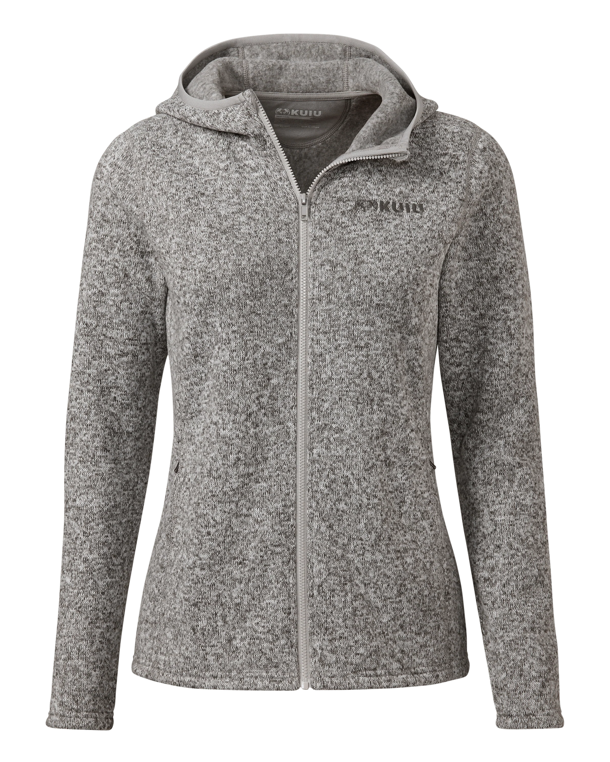 Women's Base Camp Hooded Sweater | Stone White Heather