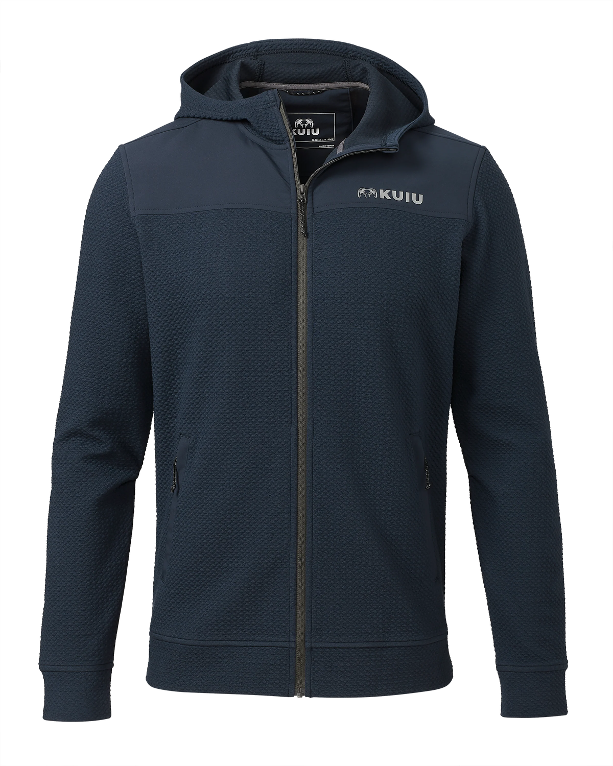 Solitude Knit Hoodie | Steel Blue