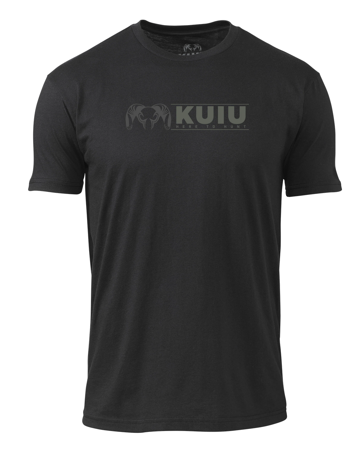 KUIU Here to Hunt Logo T-Shirt | Black