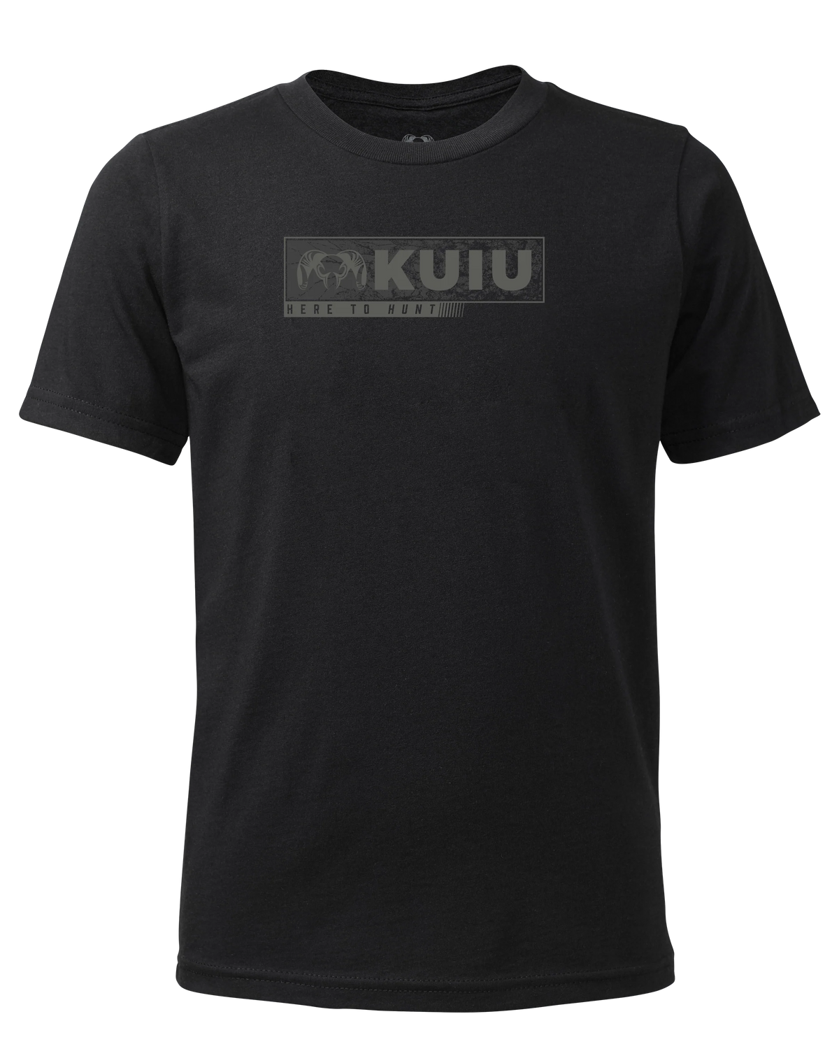 Youth Here to Hunt Gritstone T-Shirt | Black