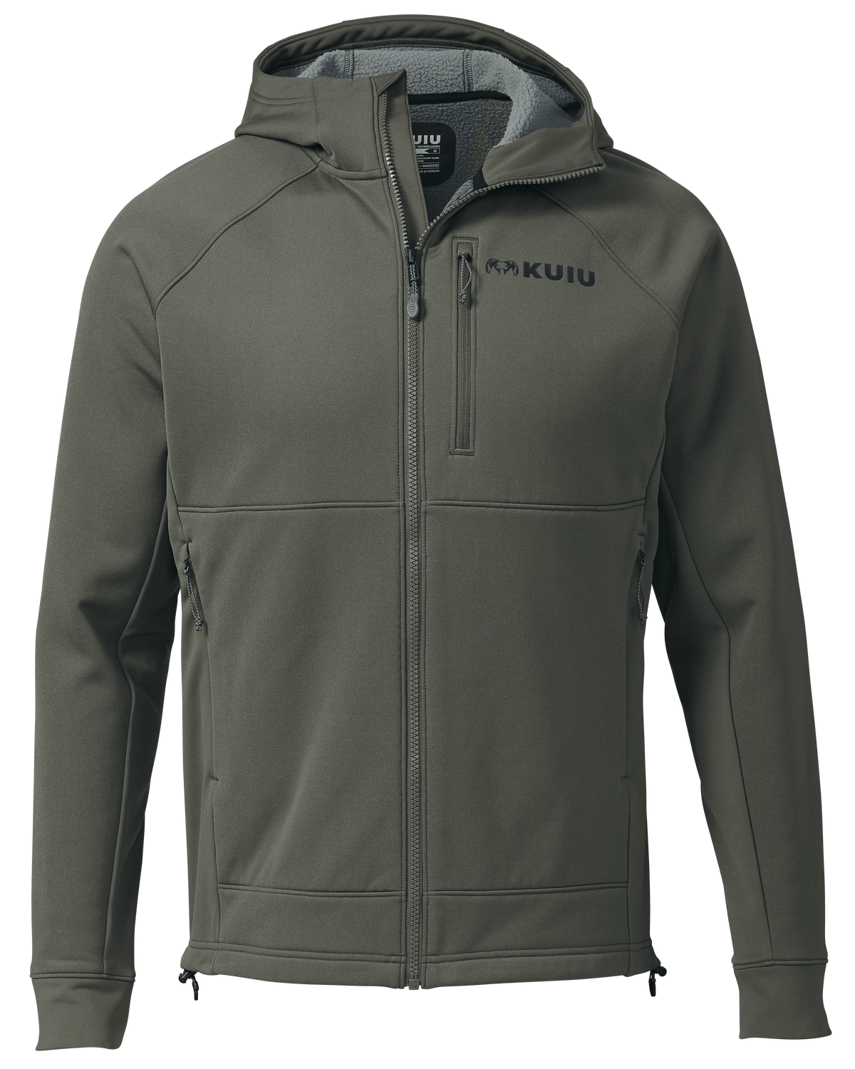 StrongFleece 275 Full Zip Hoodie | Ash