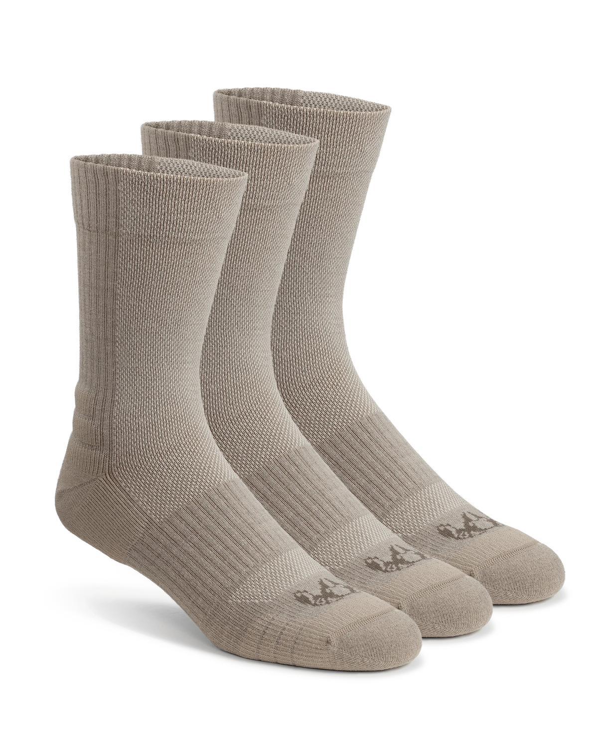 Merino Lightweight Performance Sock 3-Pair Pack | Khaki