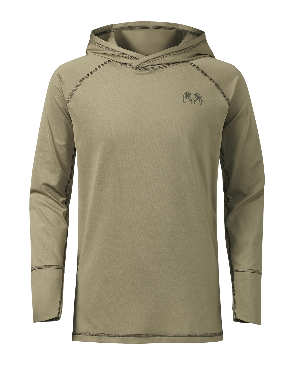 Youth Gila LS Hoodie | Khaki