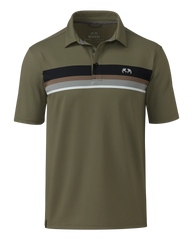 KUIU Performance Polo Stripe | Evergreen Chest Stripe