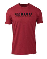 KUIU Block Logo T-Shirt | Cardinal