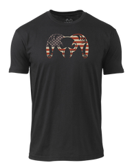 KUIU Solid Patriotic Ram T-Shirt | Black