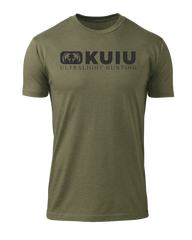 KUIU Block Logo T-Shirt | Military Green