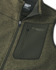 Base Camp Sweater Vest | Olive Heather