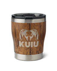 KUIU 10 oz Rocks Tumbler | Wood