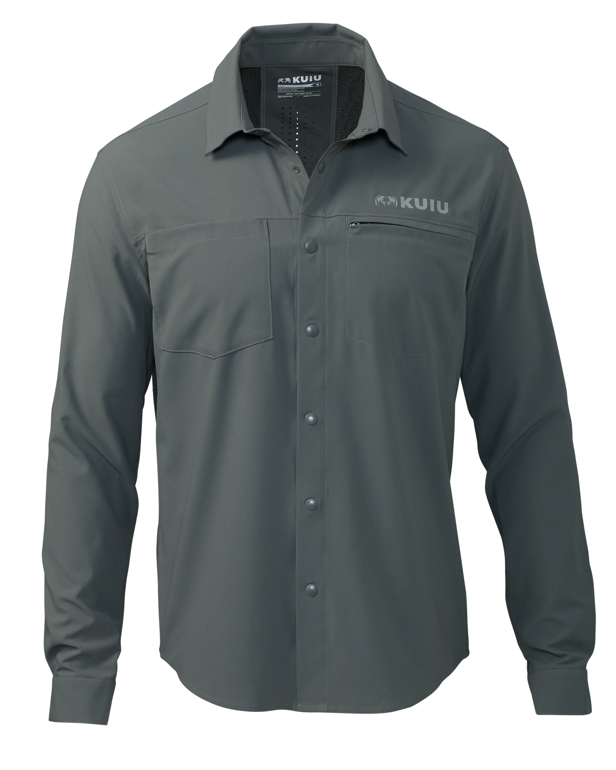 Mesa Vented LS Snap Shirt | Stone