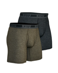 ULTRA Merino Boxer Brief 2-Pack | Black-Ash