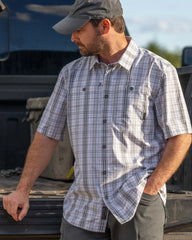 Borrego SS Shirt | Gravel Plaid