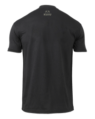 KUIU Topo Block Logo T-Shirt | Black
