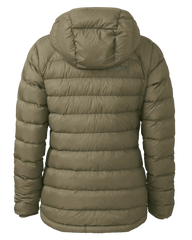 Women's Super Down LT Hooded Jacket | Khaki