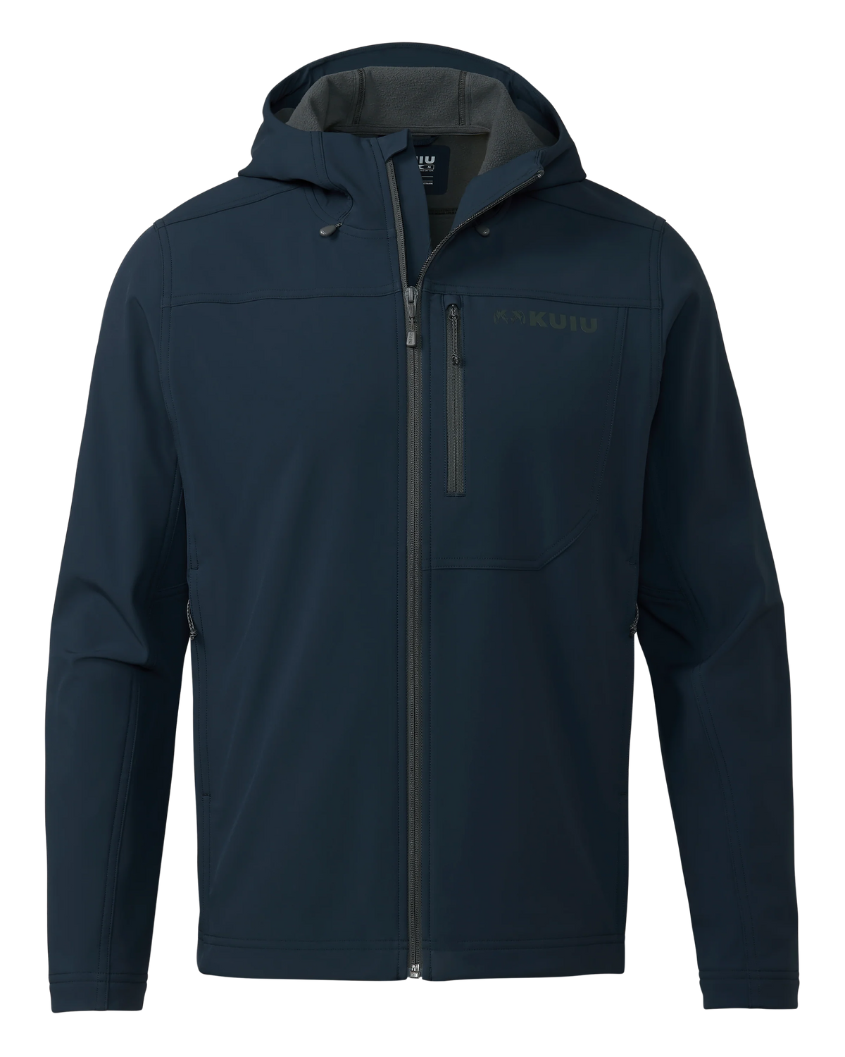 Alpine Hooded Jacket | Steel Blue