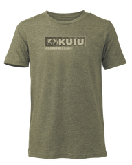 Youth Here to Hunt Gritstone T-Shirt | Military Green