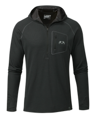 PRO Merino 200 Zip-T Hoodie | Black
