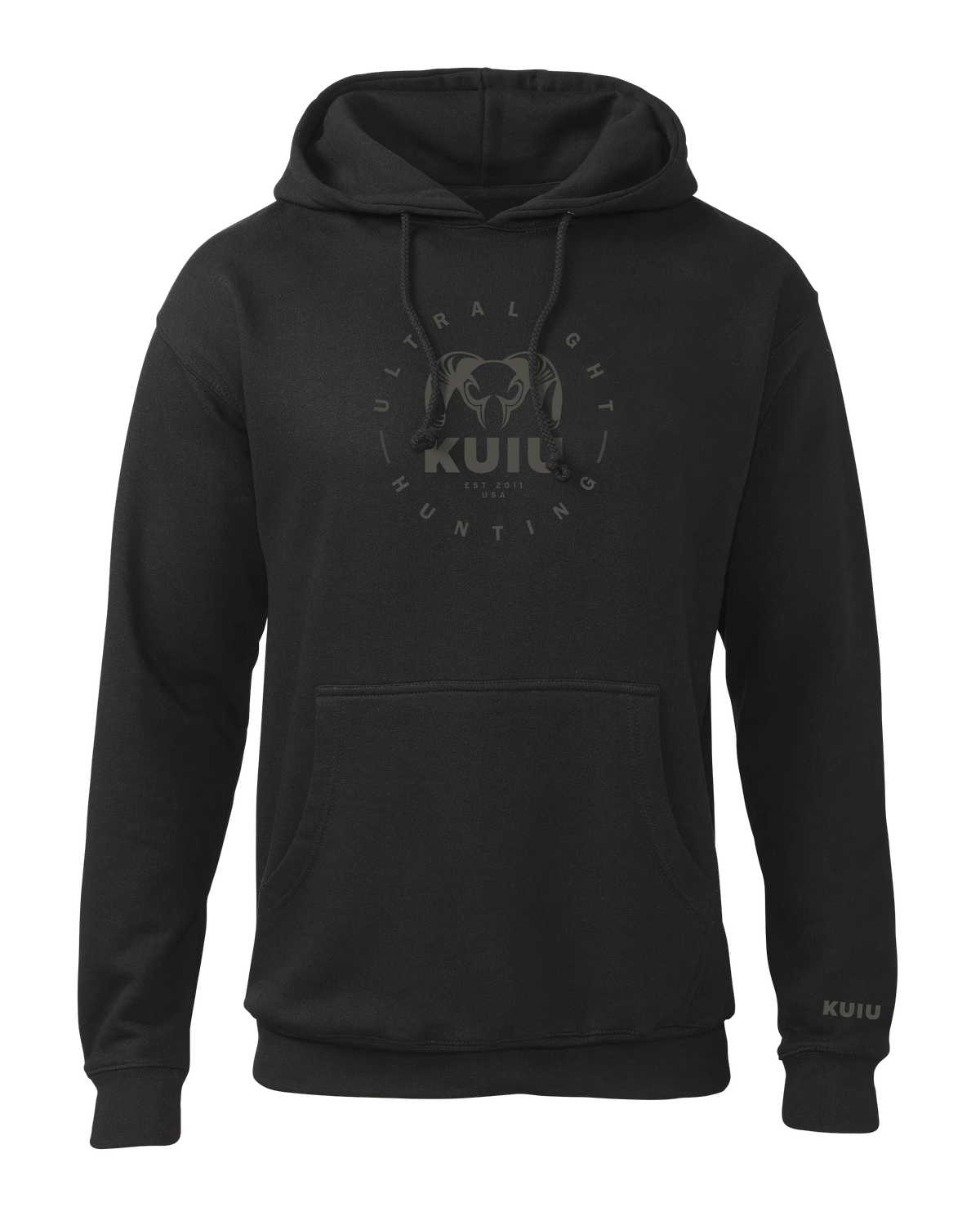 KUIU Ultralight Hunting Circle Hoodie | Black