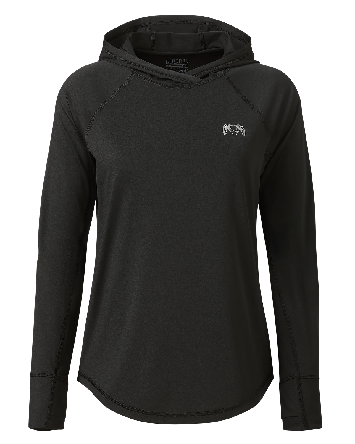 Women's Gila LS Hoodie | Black