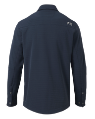 Blockfield Fleece Shirt Jacket | Steel Blue