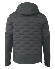 Axis Thermal Hybrid Hooded Jacket | Gunmetal