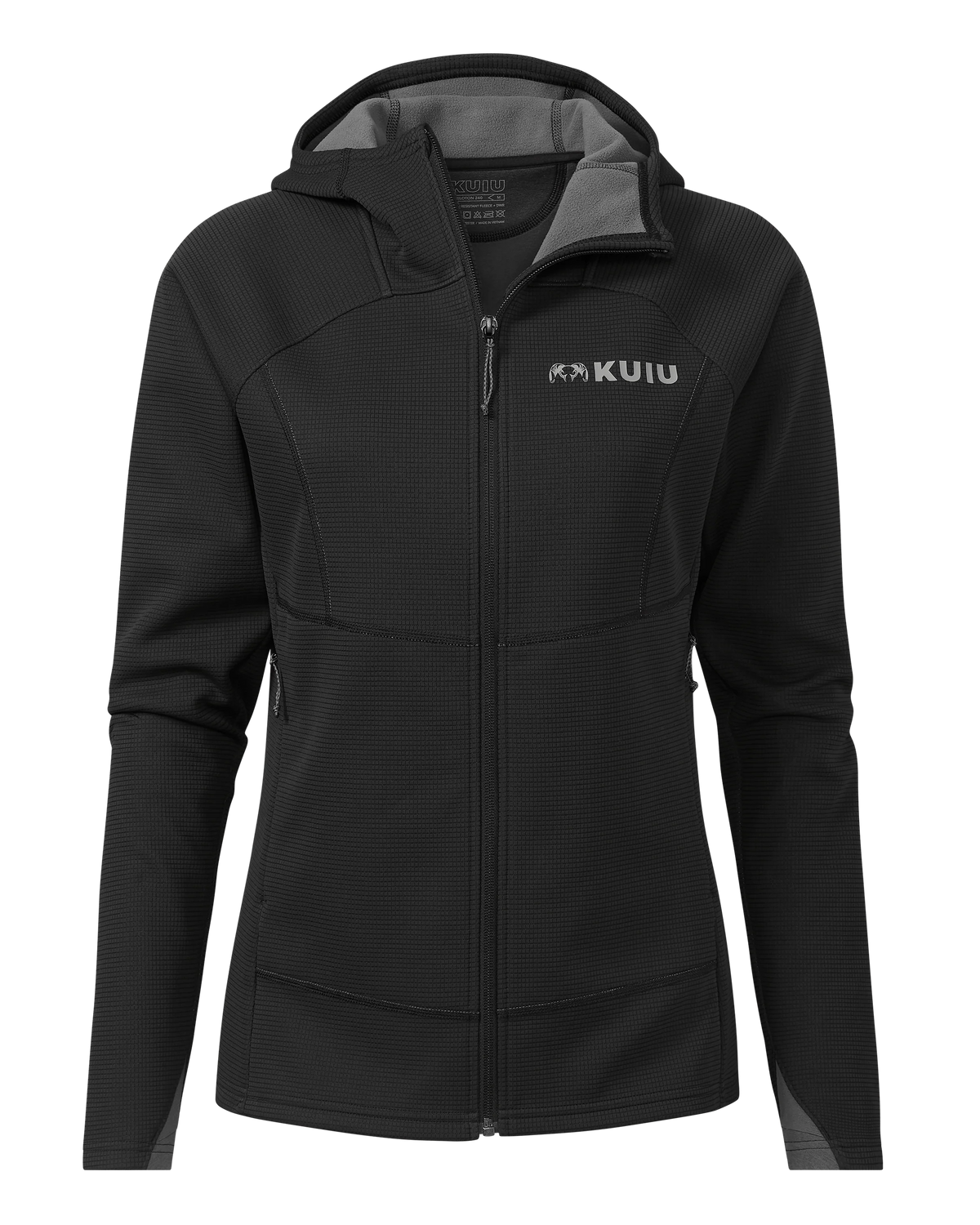 Women’s Peloton 240 Full Zip Hoodie | Black