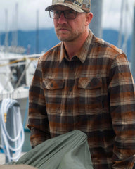 Field Flannel Shirt | Shadow Blockline