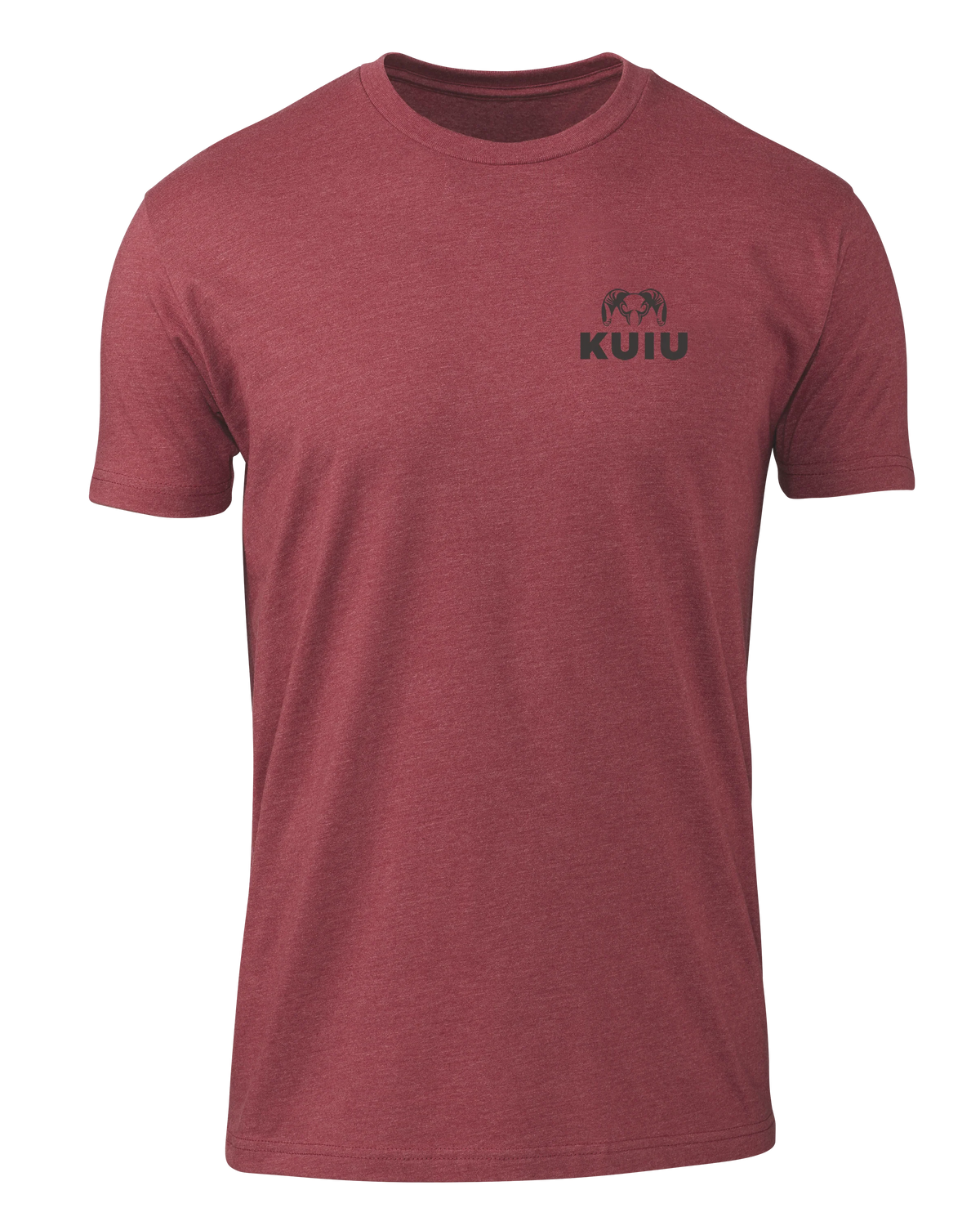 KUIU Ram Chest Logo T-Shirt | Cardinal