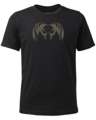 Youth Engraved Ram T-Shirt | Black
