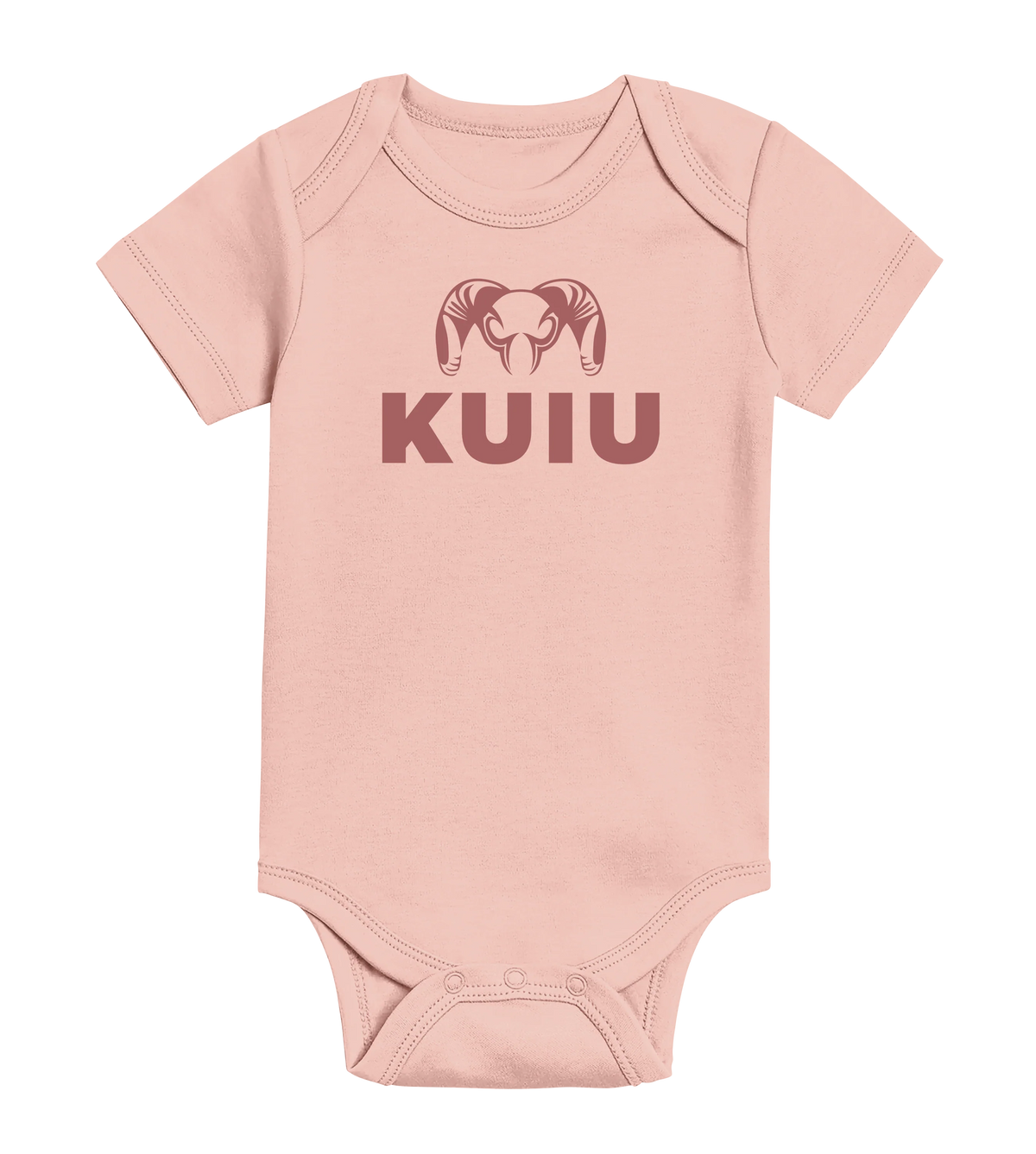 KUIU Stacked Logo Baby One-Piece | Ballet