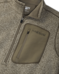 Base Camp Pullover Sweater | Khaki Heather