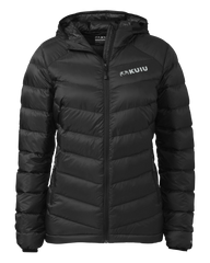 Women's Super Down LT Hooded Jacket | Black