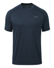 EnduroMesh SS Crew | Midnight Blue Heather