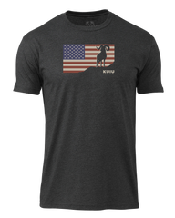KUIU Ram Flag T-Shirt | Charcoal