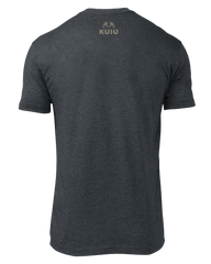 KUIU Square Chest Logo T-Shirt | Charcoal