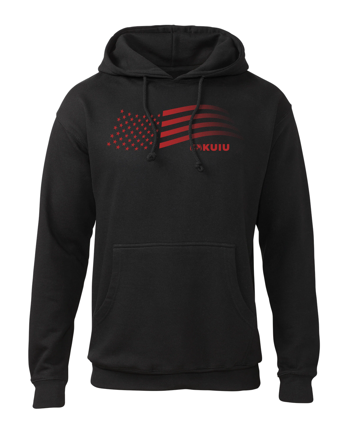 KUIU Flag Hoodie | Black
