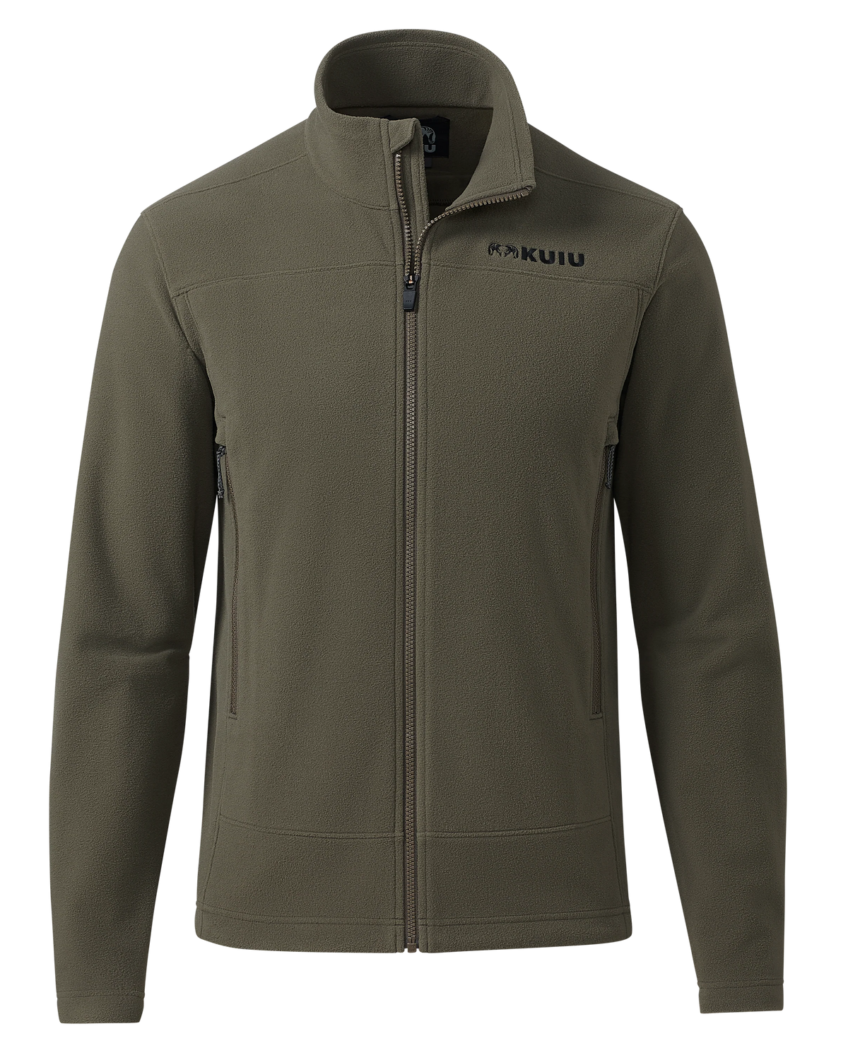 Border Fleece Full Zip | Ash