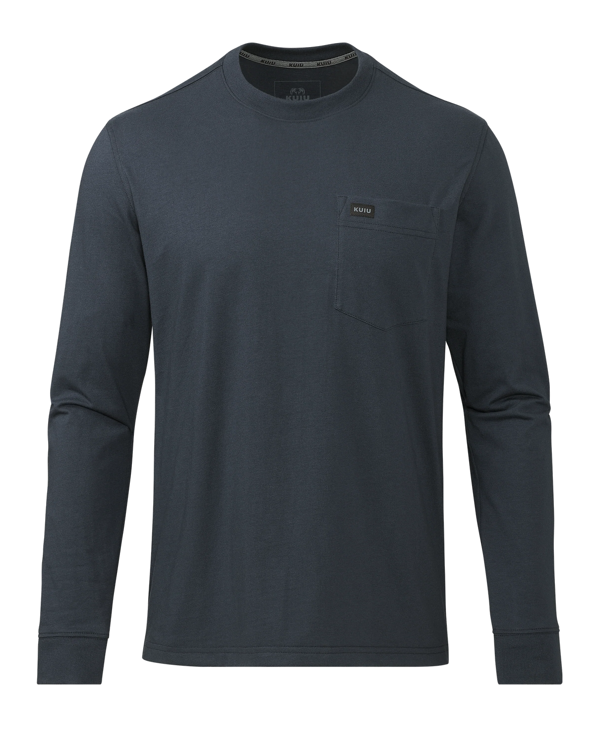 Workgrade LS Pocket Crew | Steel Blue