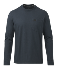 Workgrade LS Pocket Crew | Steel Blue