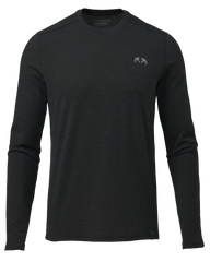 ULTRA Merino 120 LT LS Crew-T | Black