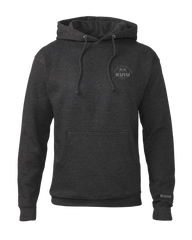 KUIU Stacked Chest Logo Hoodie | Charcoal