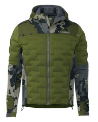 Axis Thermal Hybrid Hooded Jacket | Verde
