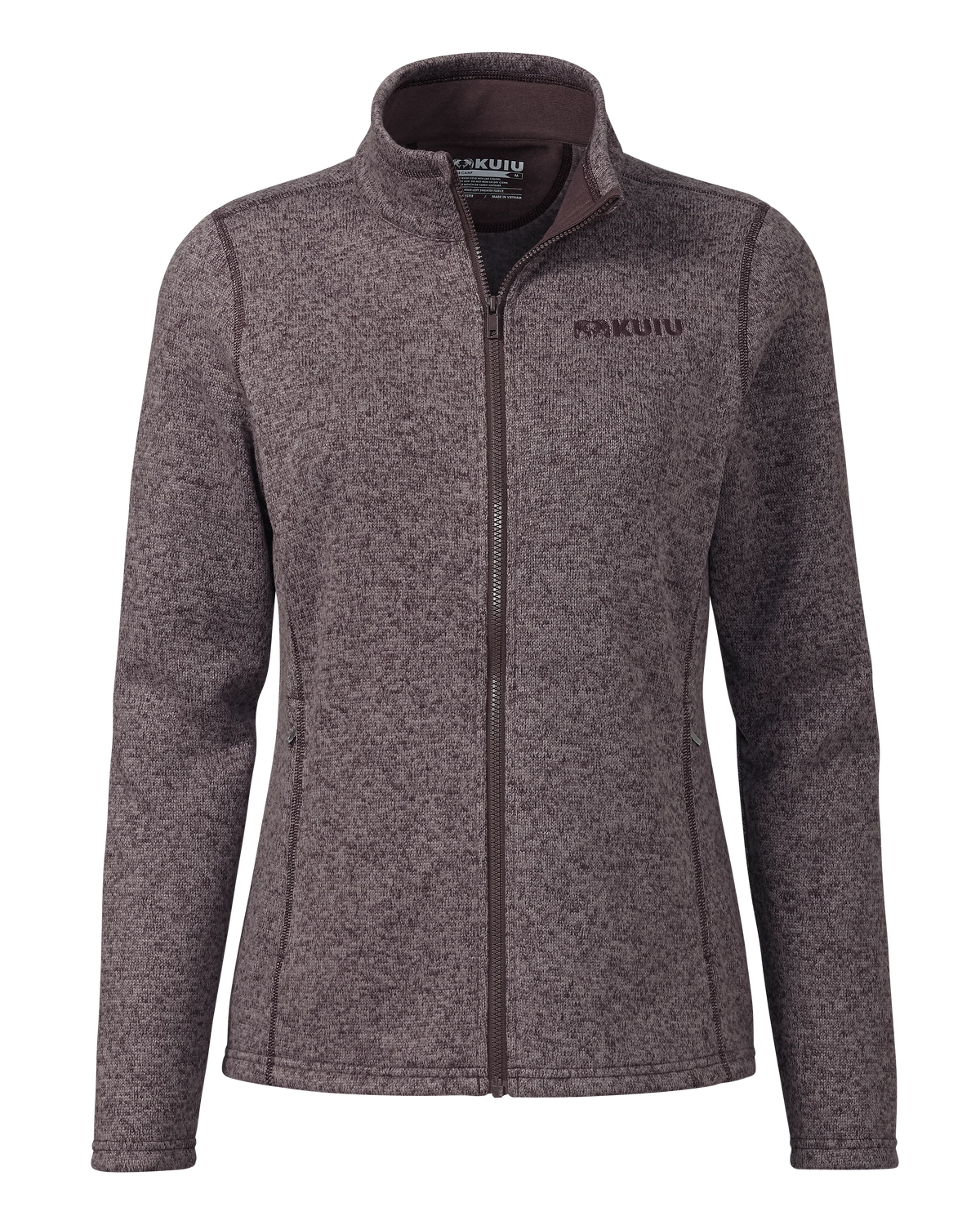 Women's Base Camp Full Zip Sweater | Dusk Heather