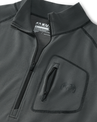 PRO Merino 200 Zip-T | Gunmetal