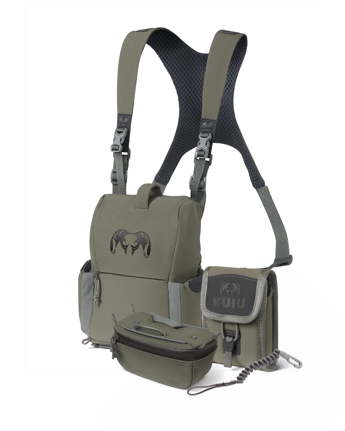 PRO G3 Bino Rangefinder Set | Ash