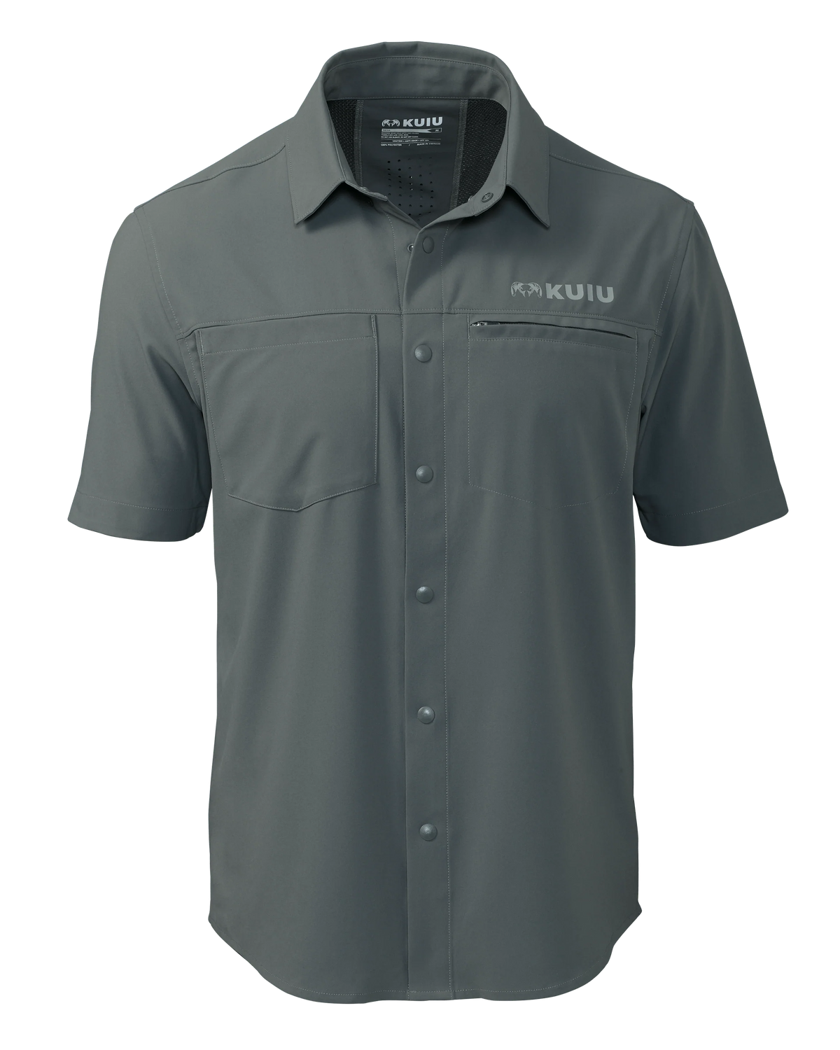 Mesa Vented SS Snap Shirt | Stone