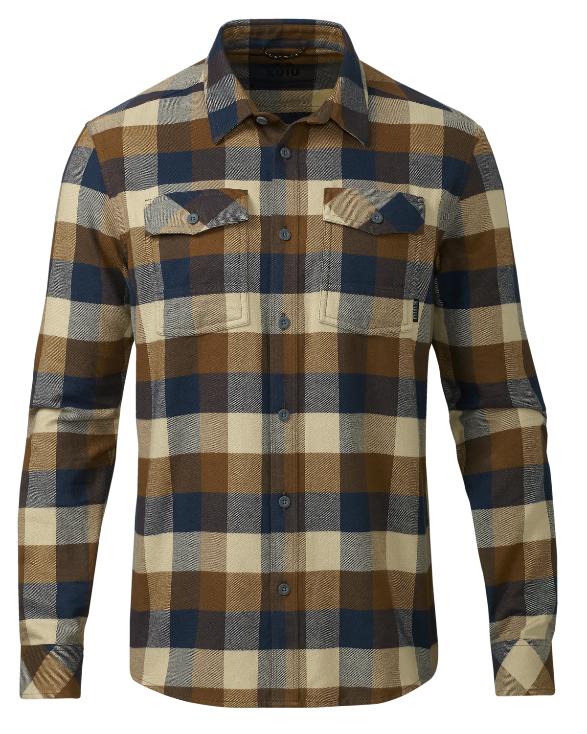 Field Flannel Shirt | Saddle Trio
