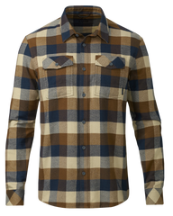 Field Flannel Shirt | Saddle Trio
